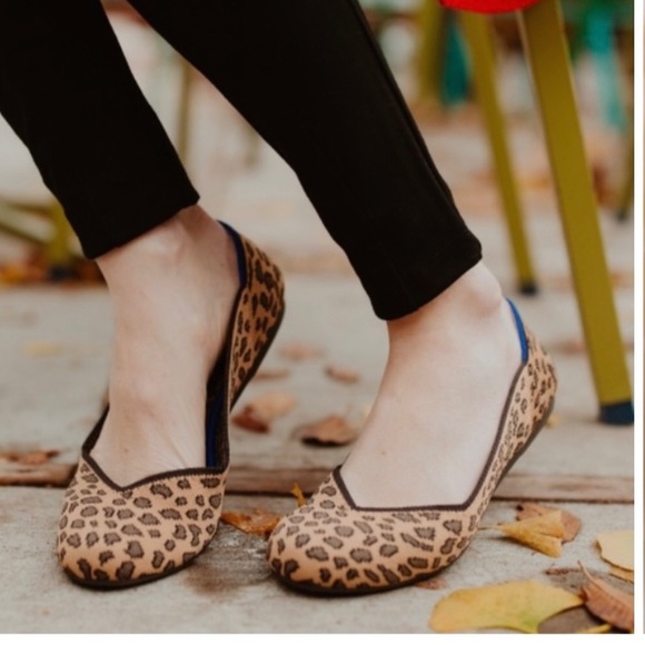 Cheetah Rothy's size 8.5 - Picture 4 of 6